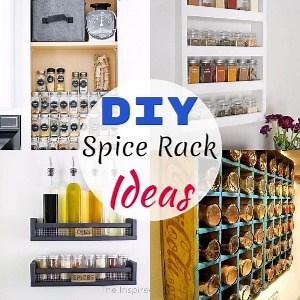 25 DIY Spice Rack Ideas To Organize Spices - DIYnCrafty