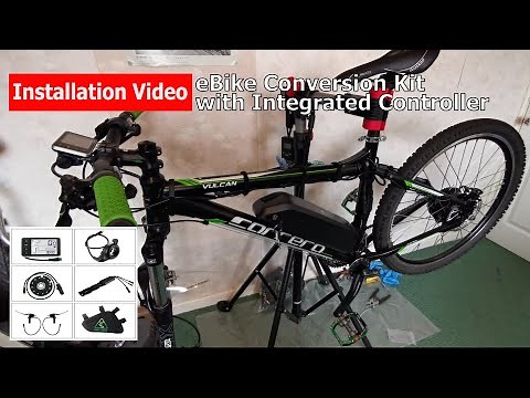 Installing an eBike Conversion Kit - Super Easy Installation! (Yose Power)