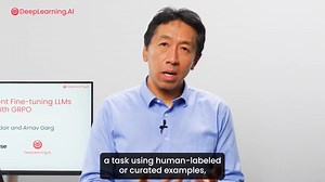New Course: Reinforcement Fine-Tuning LLMs with GRPO! Learn to use reinforcement learning to improve your LLM performance in this short course, built in collaboration with Predibase, and taught by Travis Addair, its Co-Founder and CTO, and Arnav Garg, its Senior Engineer and Machine Learning Lead. Reasoning models have been one of the most important developments in LLMs. Reinforcement Fine-Tuning (RFT) uses rewards to encourage LLMs to find solutions to multi-step reasoning tasks such as solving