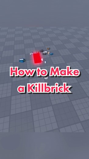 Create a Deadly Killbrick in Roblox Games