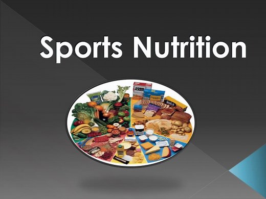 Sports Nutrition - SlideServe