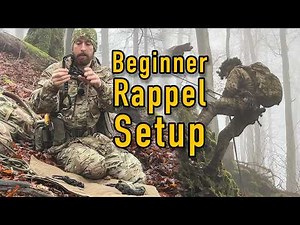 Beginner Setup for Rappelling