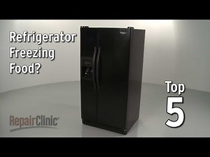 Ge Refrigerator Freezing Food | Solutions & Repair Parts | Repair Clinic