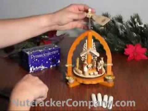 How a German Christmas Pyramid Is Made