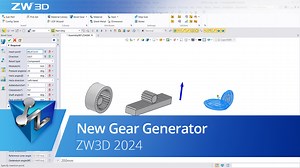 Introducing the New Gear Generator in #ZW3D 2024!  With this powerful feature, you can effortlessly create a wide range of gears, including spur gears, bevel gears, and worm gears, as parts or assemblies, accelerating your design process.  Check out our video to witness the capabilities of the New Gear Generator in action!  #ZW3D2024 #GearGenerator #gear #design #productivity #CAD #CAM #innovation #engineering | ZWSOFT | Facebook