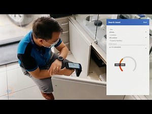 How to find an asset using IOT-AIMMIS Mobile application on a Mobile RFID Handheld Device