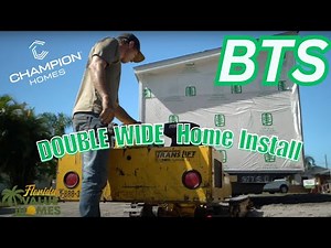 Champion Double Wide Manufactured Home Install | Stuart, FL | FVH (2024)