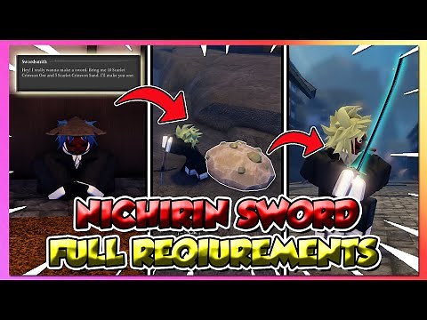 New Moon How To Get Nichirin Katana Fast, Ores Location + Full Guide!