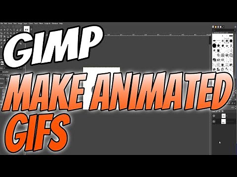 How To Make An Animated GIF In Gimp 2.10 Tutorial Part One | Gimp Basics For Beginners