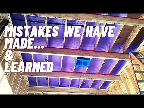 Spray Foam Insulation Experience = Making Mistakes | What we learned..