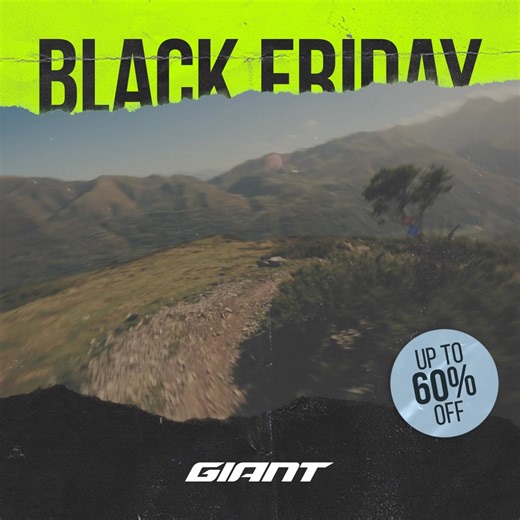 Black Friday is here. Save up to 60% on selected bikes, apparel, and gear — online or in-store at participating retailers. Limited stock. Limited time. | Giant Bicycles Australia