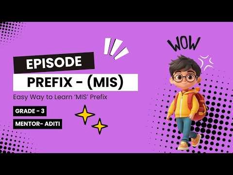 Prefix MIS Made Easy | Meaning, Examples & Trick | Learn English Fast
