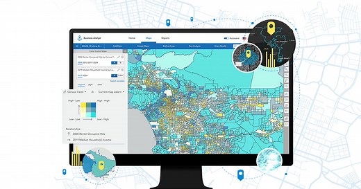 Demographic Mapping & Site Selection Software | ArcGIS Business Analyst