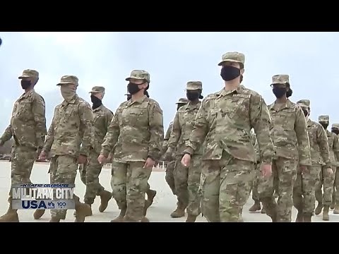 Basic training at Lackland AFB, the Gateway to the Air Force - Military City USA