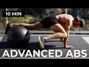 10 Minute [ADVANCED] Stability Ball Abs