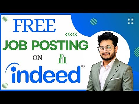 Indeed Free Job Posting for Employer / HR | How to Do free Job Posting on INDEED