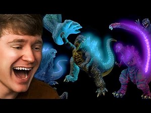 Reacting to GODZILLA Defeating Himself REPEATEDLY! (Hilarious)