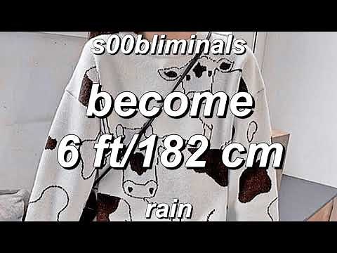 ◍ ◜ become 6 ft/ 182 cm ◞ 𝕣𝕒𝕚𝕟 subliminal (+booster) ◍