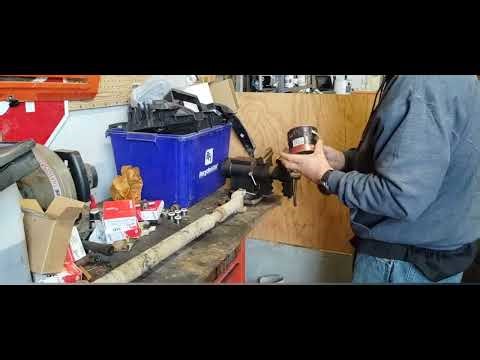 Adams driveshaft replacing the U-joints and the double cardan joint. This basically took me 1 hour.