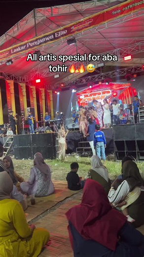 Aba Tohir artis spesial: acara, orkes, dan penampilan nyawer