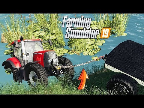 FS19 Mods - Farming Simulator 19 Pulling Tractor - LS19 Towing Chain