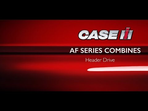 AF Series Combines – Header Drive