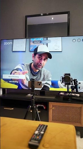 Using ZOOM on your APPLE TV! #zoom #appletv