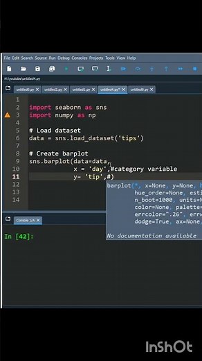 Seaborn Bar Plot In Python!