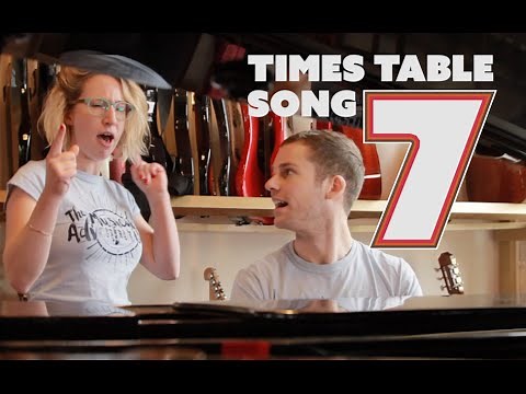 7 Times Table Song - Katy Perry Firework COVER - 7 Times Table Trick