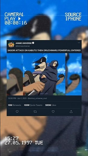 Sasori vs Kabuto: Orochimaru's Epic Entrance!🥶♾️