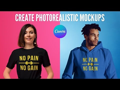 How To Create Shirt Mockups Of Your Designs In Canva