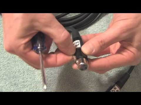 Take Apart Neutrik, Switchcraft and Cannon XLR Connectors