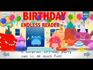 Play & Learn - Endless Reader - The Word BIRTDAY - Endless Alphabet