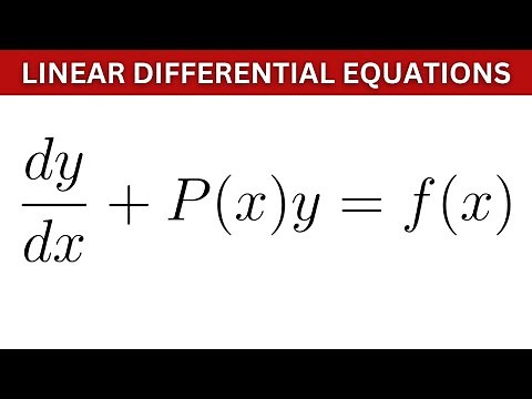 Linear Differential Equations