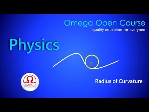 Calculating Radius of Curvature (Using concepts of physics)