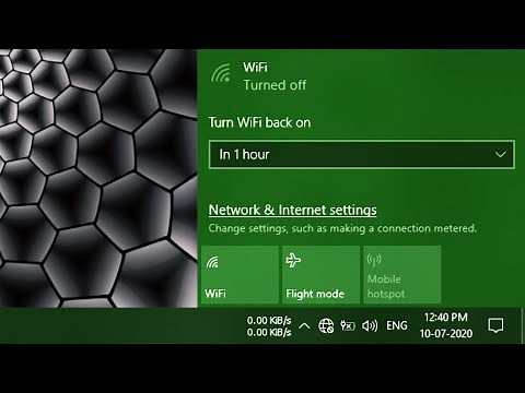 Turn WiFi Back On Manually Windows 10 | Method: 3/6