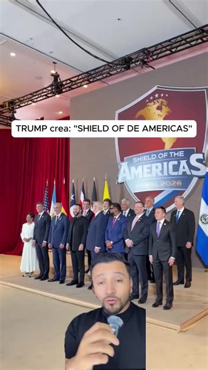 Trump Announces New Group 'SHIELD OF THE AMERICAS'