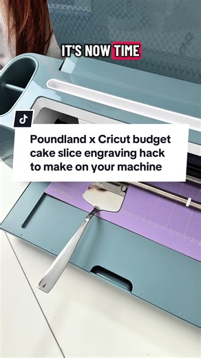 🍰 Poundland x Cricut Cake Slice Engraving Hack! 🍰 We found this affordable cake slice at Poundland and turned it into a professionally engraved piece using the Cricut Maker ✨ In just minutes, you’ll have stunning, personalised engraving results that look high-end without the high price tag. 💡 Learn our top tips for engraving success 💡 Create sleek, professional-looking personalisation 💡 Perfect for gifts, celebrations, or small businesses Budget-friendly meets beautiful 💛 . . . #CricutUK #