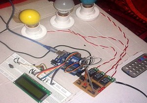IR Remote Controlled Home Automation using Arduino
