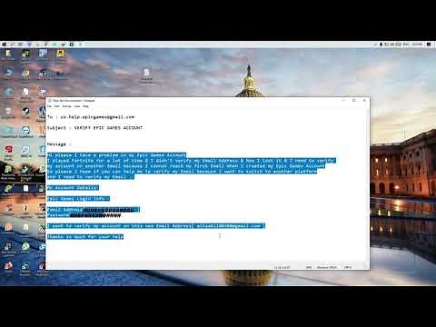 Finally! How to Get Full Access & Confirm Your Epic Games Email Address!