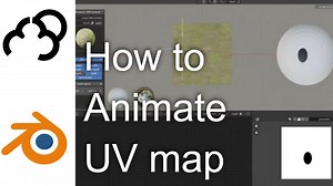 How to Animate a UV Map in Blender 2.8