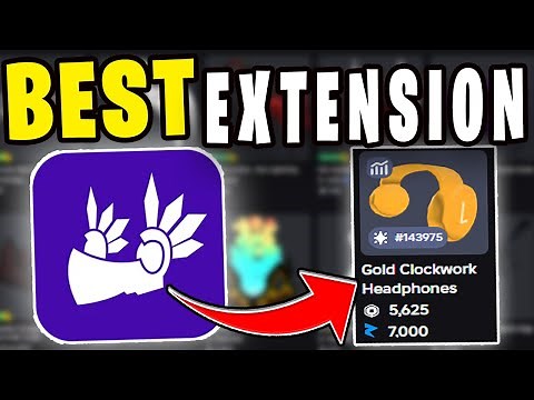 BEST Roblox Trading Extension in 2025! (Track Limiteds & Values)