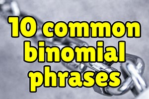 10 Common Binomial Expressions in English
