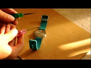 How to replace a battery of NIXON watch / 腕時計電池交換　ニクソン