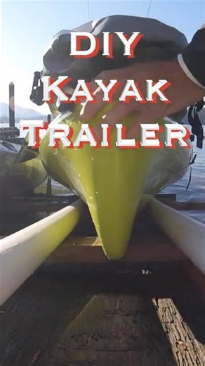 Affordable DIY Kayak Trailer