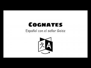 What is a Cognate?