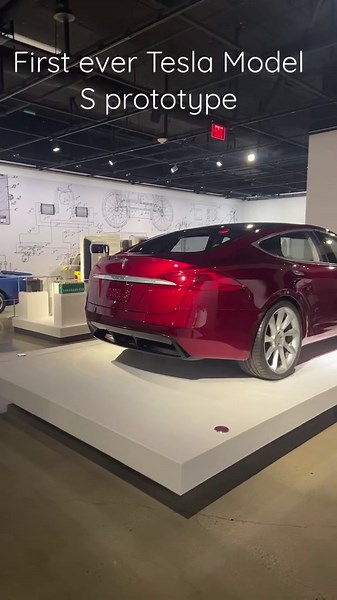 Tesla Model S prototype #1