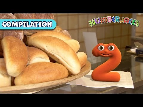 Get Counting With The Numberjacks | Counting Episode Compilation | Maths For Kids!