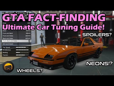GTA Online Ultimate Car Tuning Guide! Upgrades, Wheels, Setups & More! - GTA 5 Fact-Finding №33