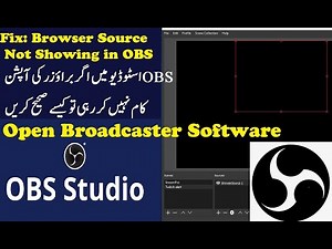 How to Fix OBS Missing Browser Source Windows 10 2021 | OBS Browser Source Not Showing | URDU HINDI